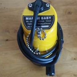 Bơm chìm 12V, 60W dùng aquy hoặc NLMT