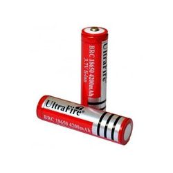 PIN UltraFire 3.7v 4.2a